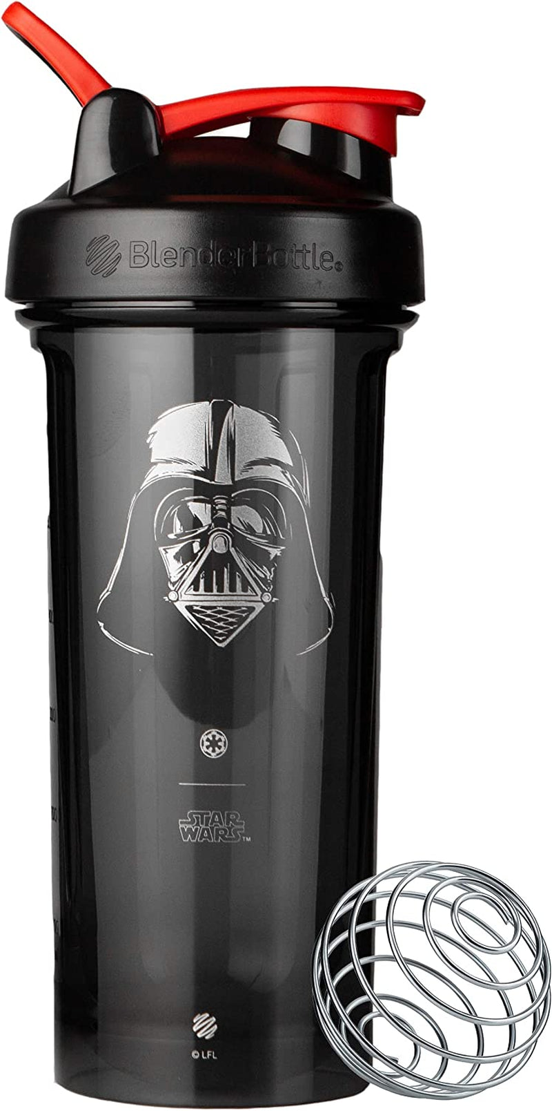 Star Wars Darth Vader Helmet Shaker Bottle - 28-Ounce Pro Series for Protein Shakes & Pre Workout