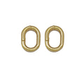Gold Oval Snap Clasp, Sku#Y748