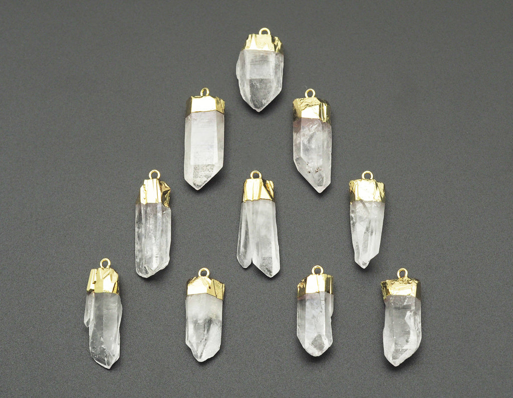 Crystal Quartz Pendant, Sku#YT24