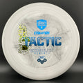Soft Exo Tactic - Black Vinyl Discs Mini Skull Stamp