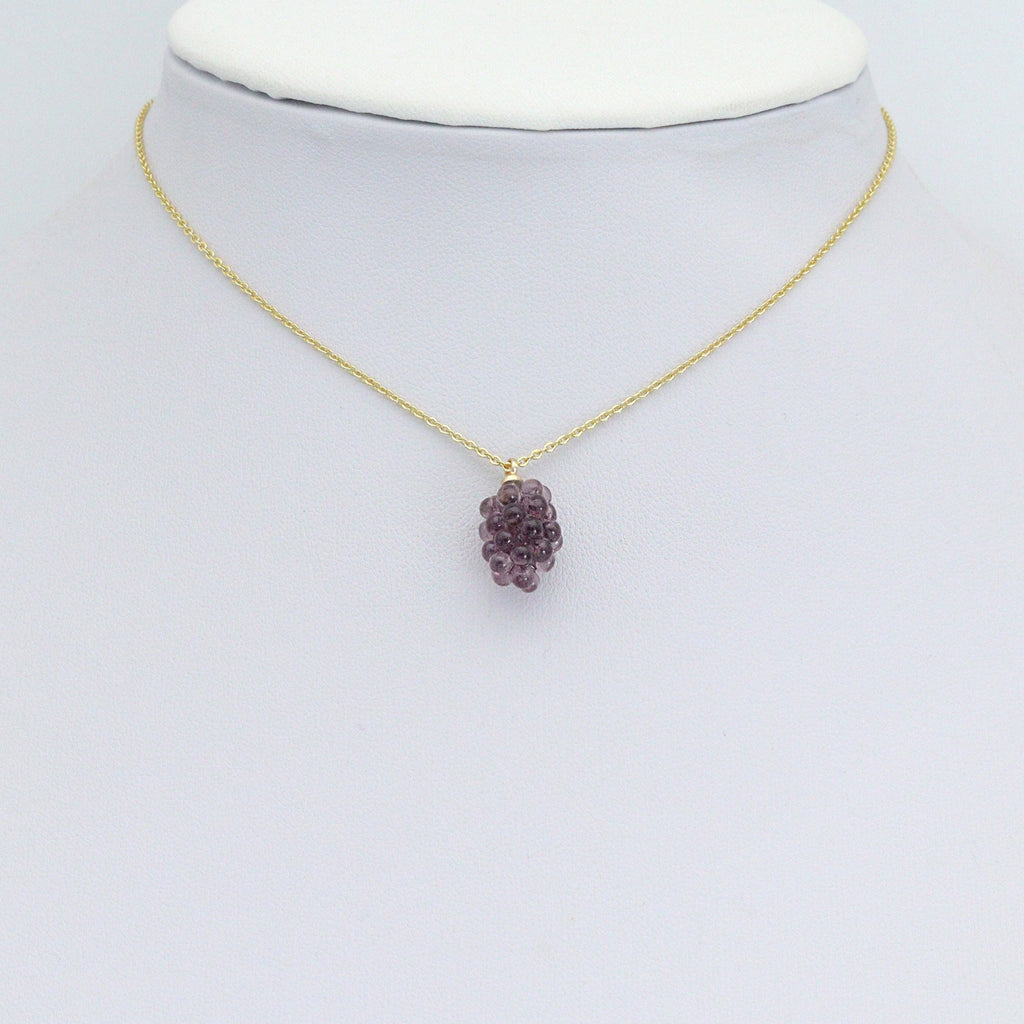 Grape Blackberry Charm Pendant,Sku#LK1226