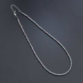 Silver Rainbow Hematite Necklace, sku#EF611
