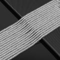 Genuine Quartz Faceted Rondelle Beads, Sku#U1692