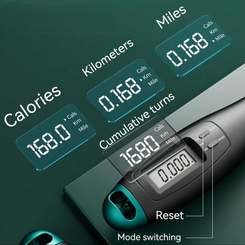 LCD Screen Counting Skipping Rope, Adjustable Smart Jump Rope, Indoor Outdoor Exercise Accessories