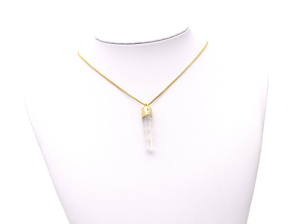 Crystal Quartz Pendant, Sku#YT24