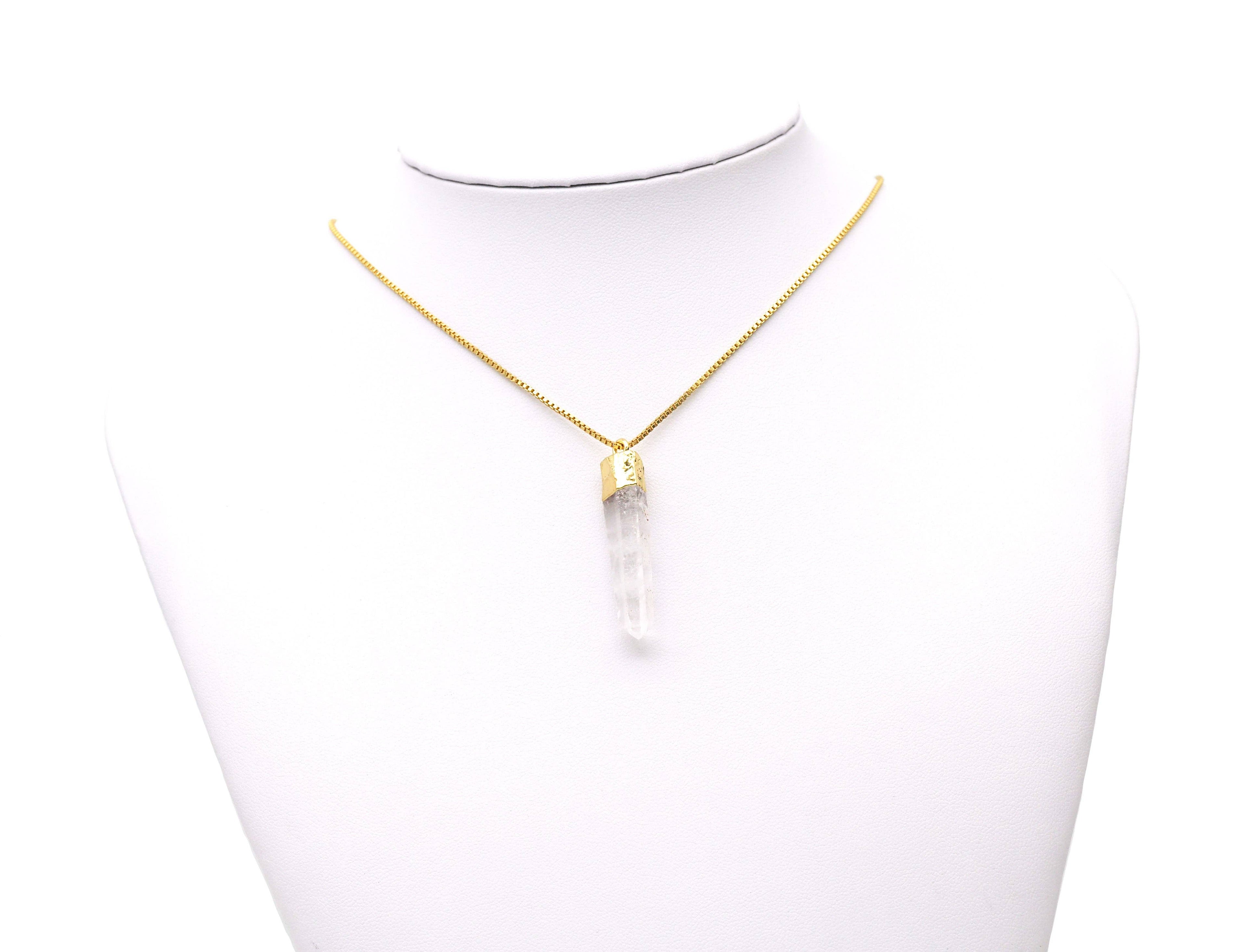 Crystal Quartz Pendant, Sku#YT24