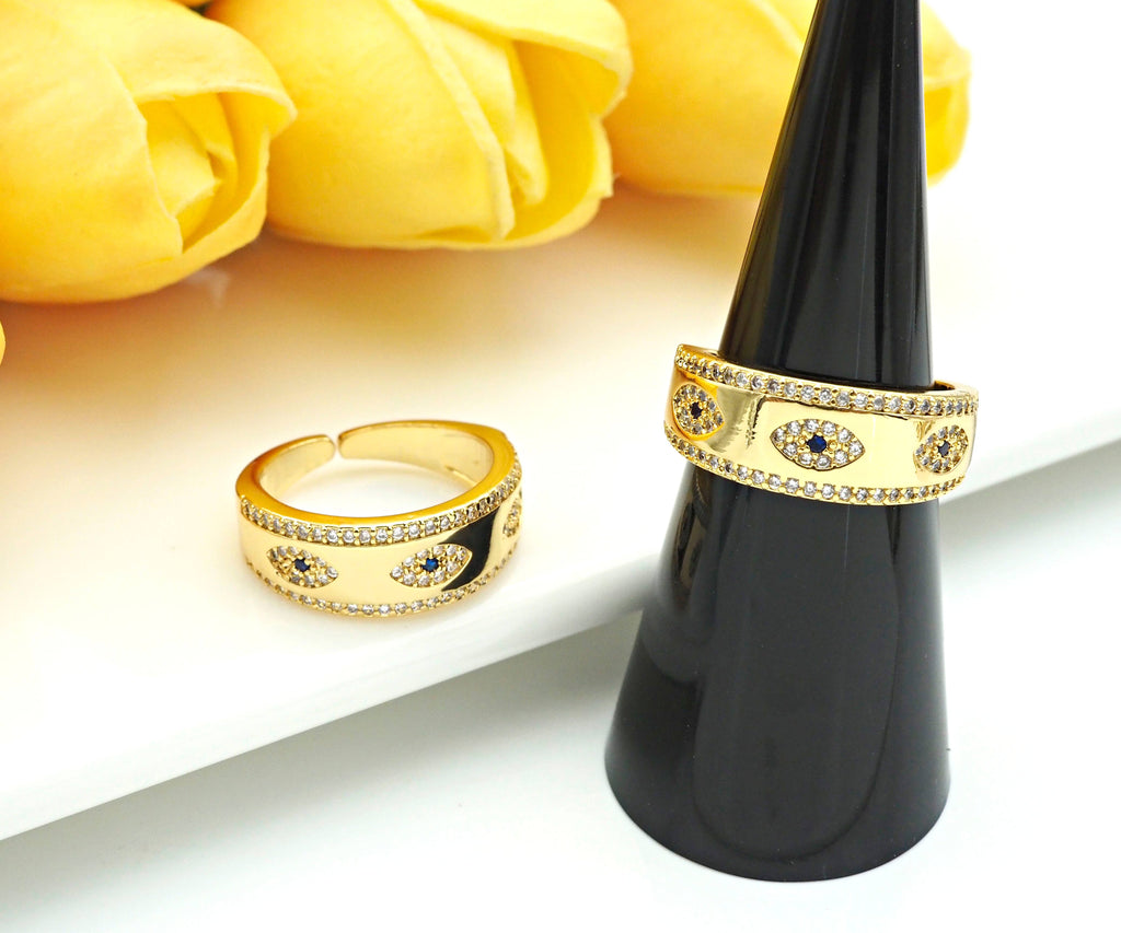Evil Eye Band Ring, X195