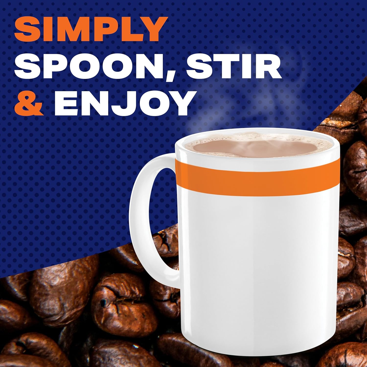 Préparation instantanée pour boisson de style café Maxwell House, facile à préparer, 1 boîte, pour un café rapide le matin ou une gâterie l'après-midi, café vanille française, produits laitiers casher, 238 g