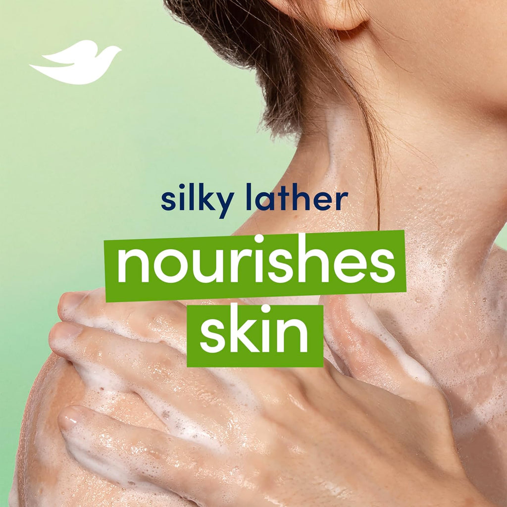 Pain de toilette Dove hydratation fraîcheur concombre et thé vert, 8 pains pour une peau rafraîchie, laisse la peau rafraîchie 106 g