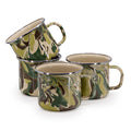 Golden Rabbit Enamelware 24 oz Grande Mugs Set of 4