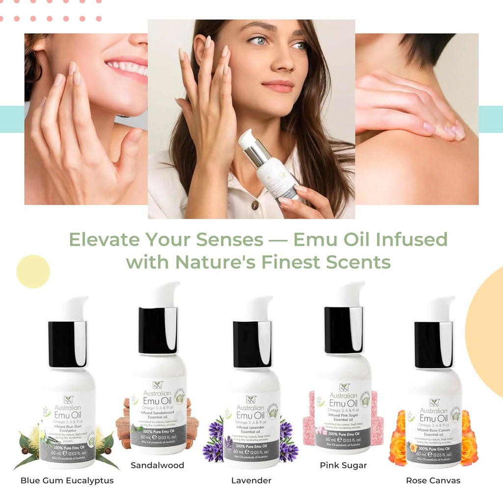 Australian Emu Oil - Pink Sugar 60 ML