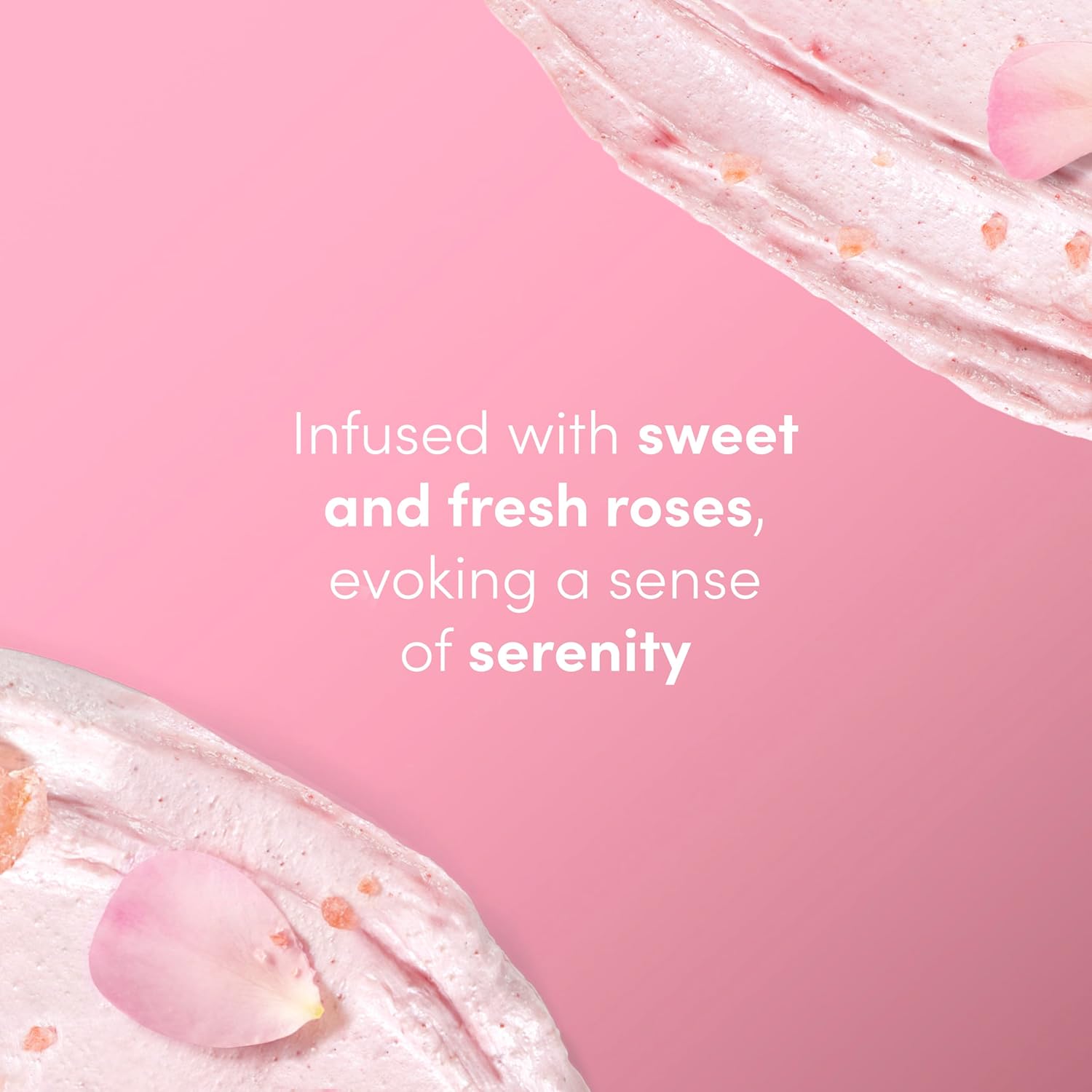 Gommage Corps au Sel Rose de l'Himalaya et à l'Huile de Rose Dove Exfolie et Nourrit en Profondeur pour une Peau Lisse et Éclatante 425 g
