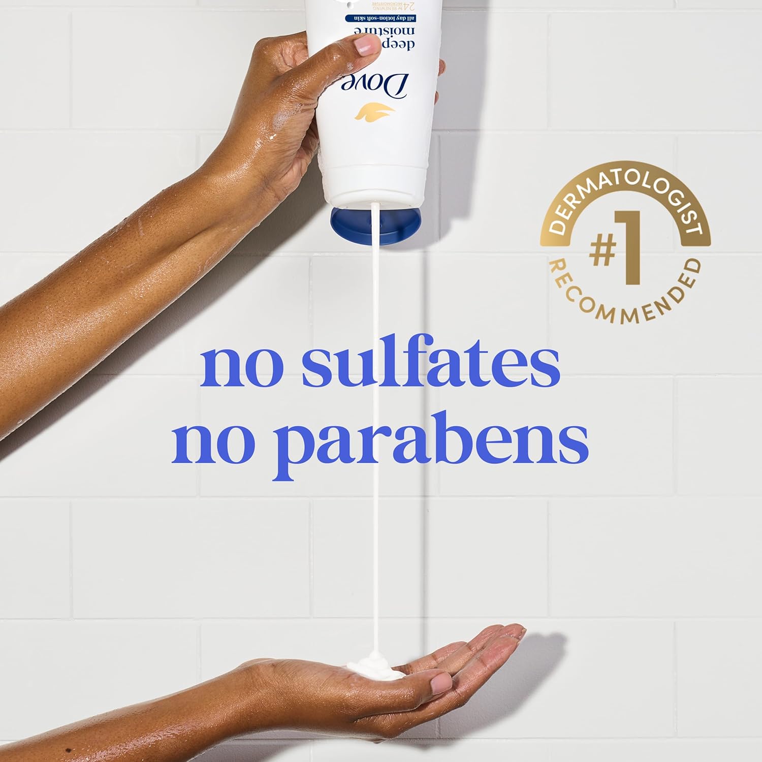 Gel douche Dove aux nourrissants naturels pour une peau instantanément douce et une nutrition durable, Nettoyant hydratant en profondeur qui élimine efficacement les bactéries tout en nourrissant votre peau, 591 ml (lot de 4)