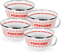 Golden Rabbit Enamelware Showtime 24oz Popcorn Sharing Bowls - Set of 4