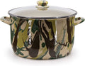 Golden Rabbit Enamelware Stock Pot 18 QUARTS (Camouflage)