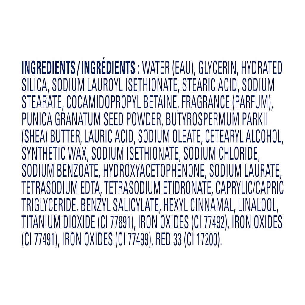 Dove Scrub Pomegranate & Shea Butter For Silky, Soft Skin Body Scrub Exfoliates and Provides Lasting Nourishment 10.5 oz