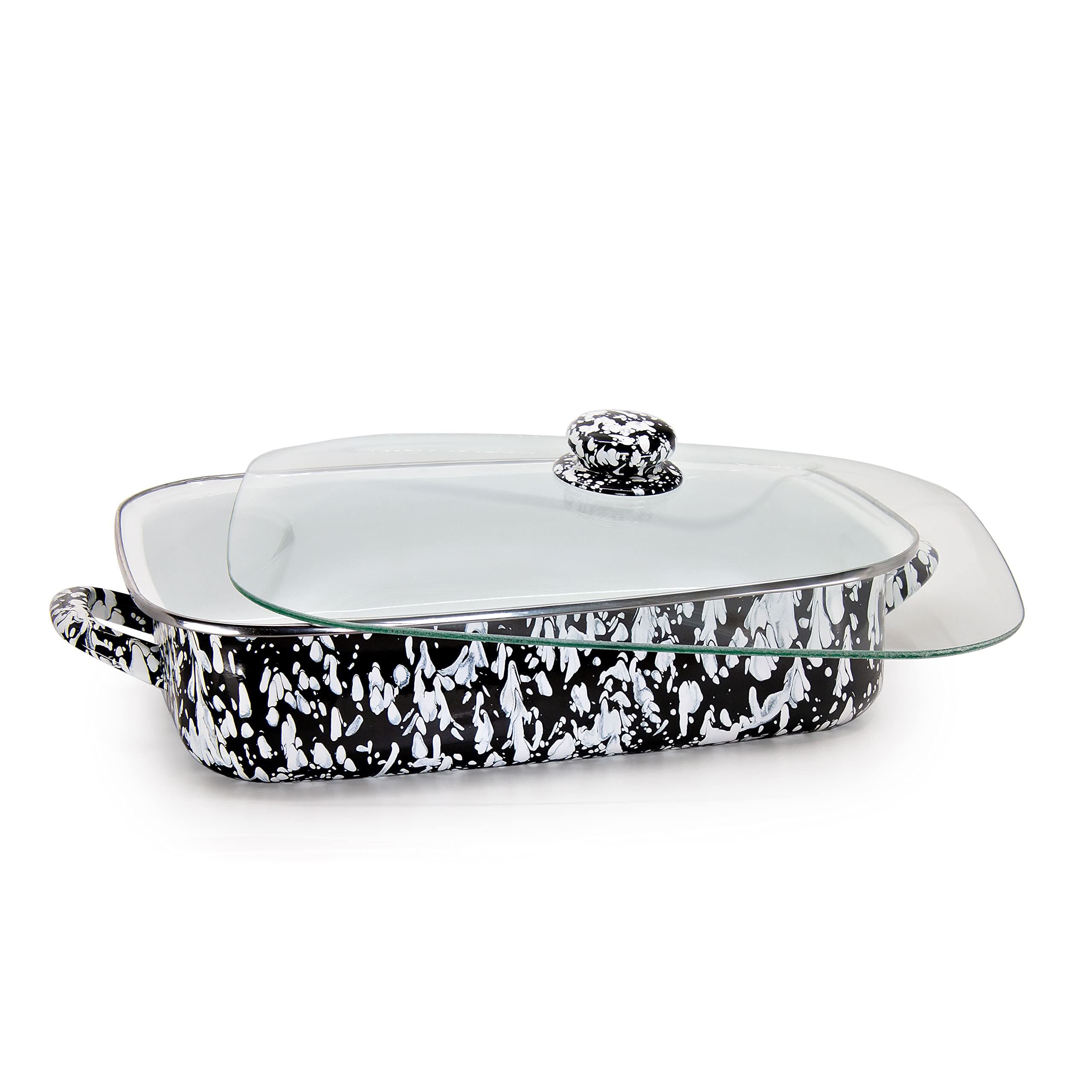 Golden Rabbit Enamelware 10.5qt Roasting Pan