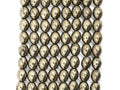 Quality Natural Facted Pyrite Tube Long Oval Beads, Pyrite smooth Long oval barrel beads 7x30mm/4x6mm/5x12mm, 15.5" Full Strand, SKU#W18