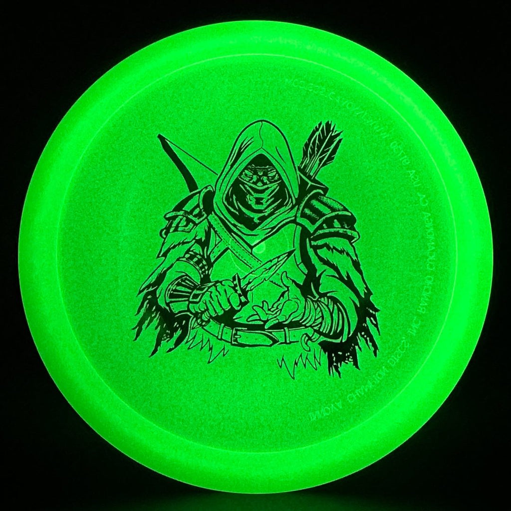 Classic Glow Champion Fairway Disc - Dark Rebel