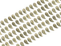 Natural Pyrite Angel Wing Carved Beads,16x30mm Pyrite Wing B