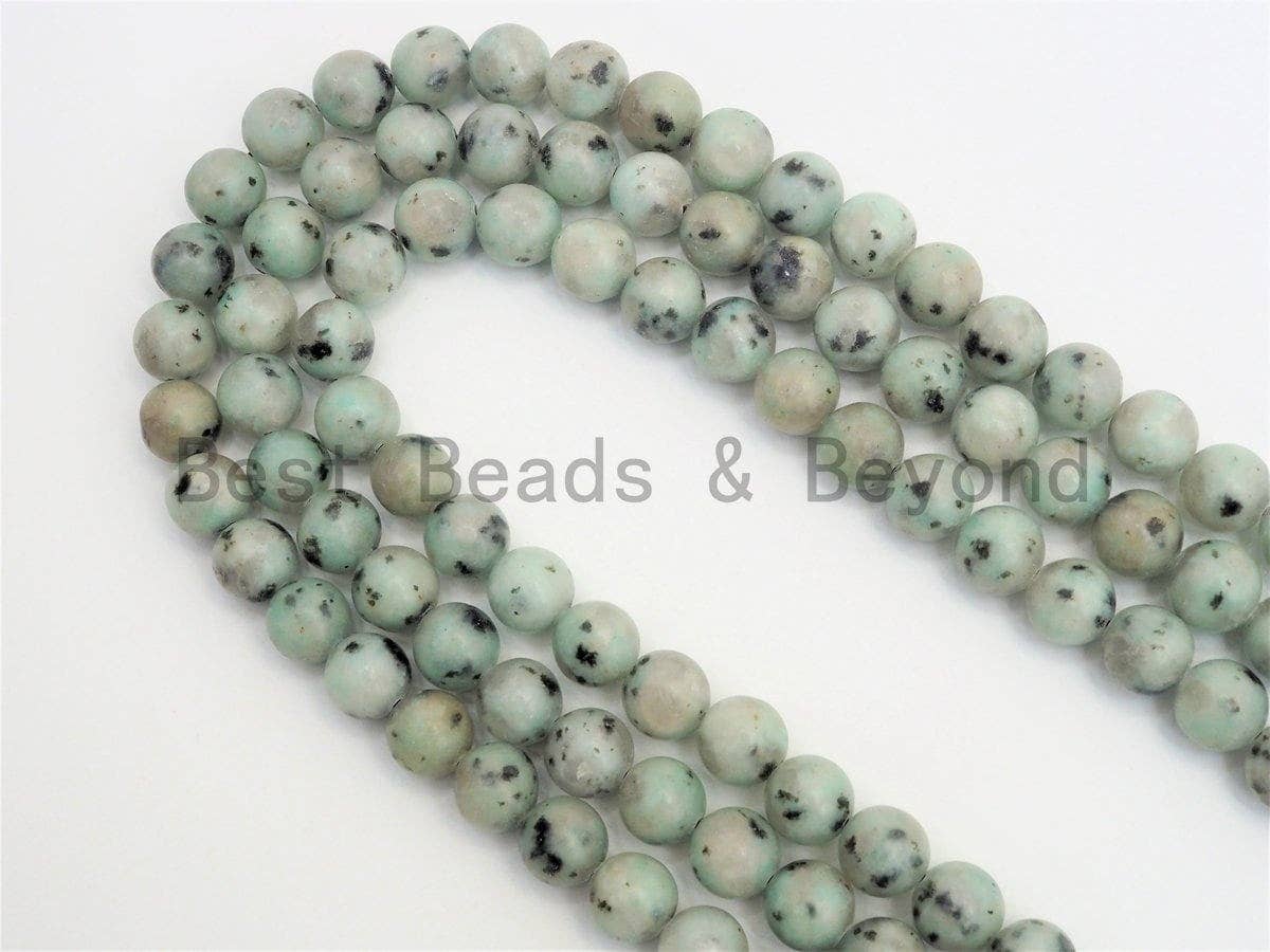 Natural Smooth Round KiWi Agate beads, 6mm/8mm/10mm Mint Color Gemstone beads, Blue Kiwi Agate Beads, 15.5inch strand, SKU#U396