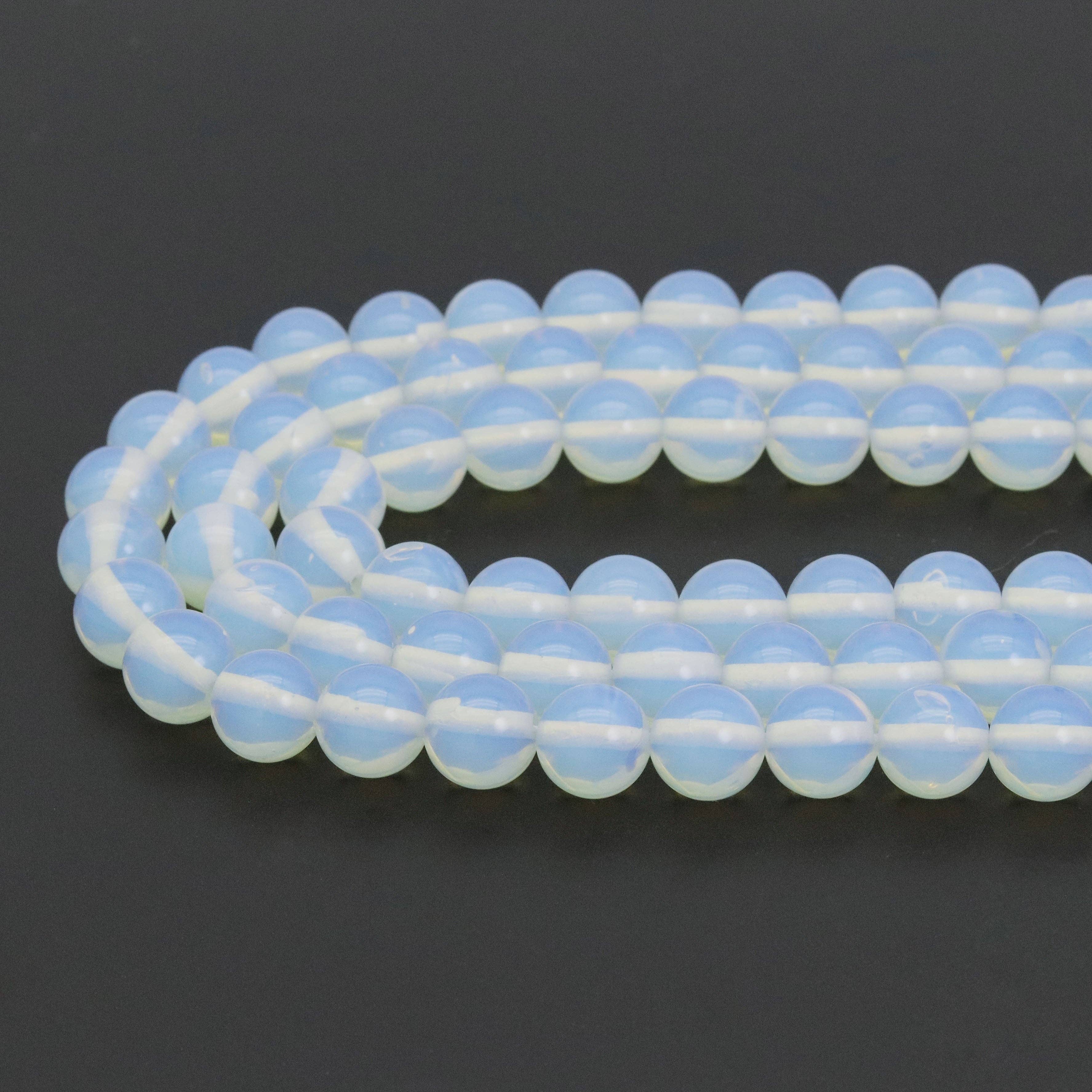 Opalite Round Smooth Beads, Sku#U1876