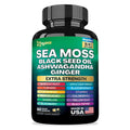 Zoyava Sea Moss Supplement - All-In-One Multivitamin with Black Seed Oil, Ashwagandha & 15+ Extra Strength Ingredients - 60 Capsules - MADE in USA