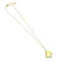 Stainless Steel Dear You are my Love Book Pendant Necklace , Sku#BXG02