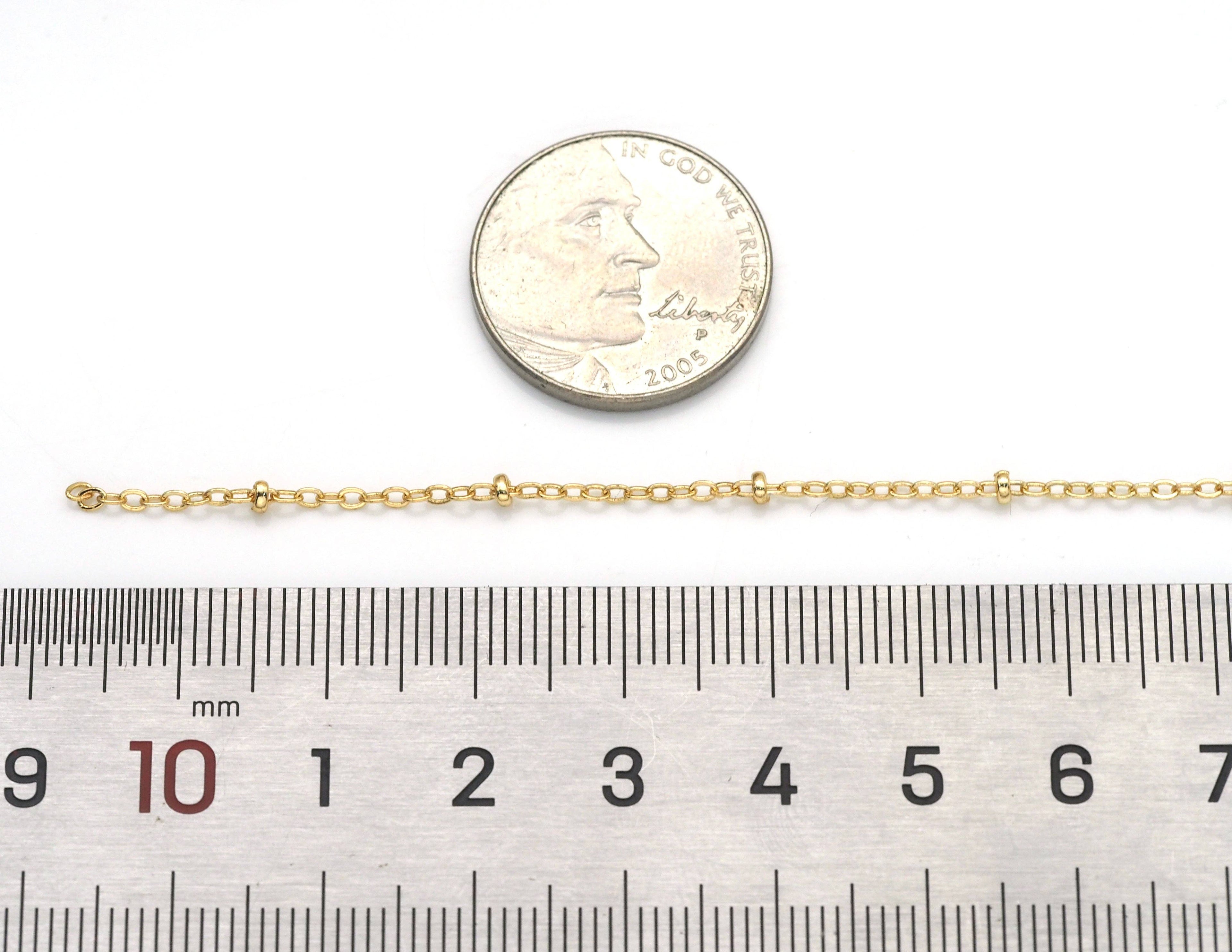 Dainty Ball chain by yard, Wholesale chain LX170