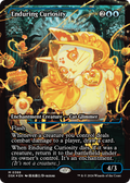 Enduring Curiosity (DSK-388) - Duskmourn: House of Horror: (Showcase) Foil