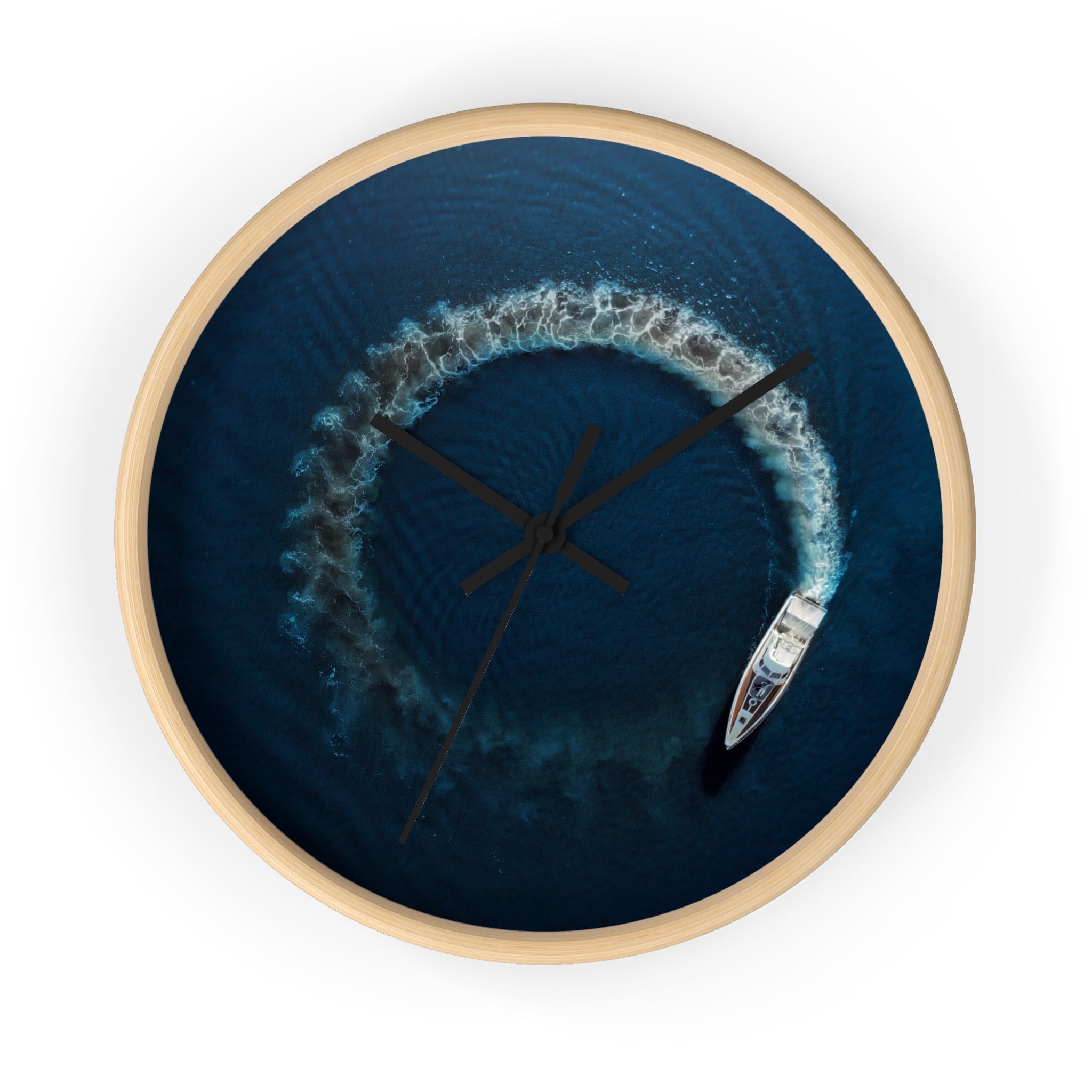 Horloge murale Bateau en cercles