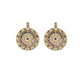 Enamel Twelve Constellations Round Charm, Sku#Y744