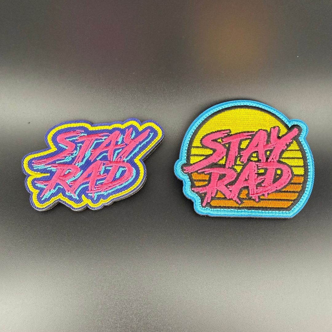STAY RAD Patch - Hook N Loop Patch