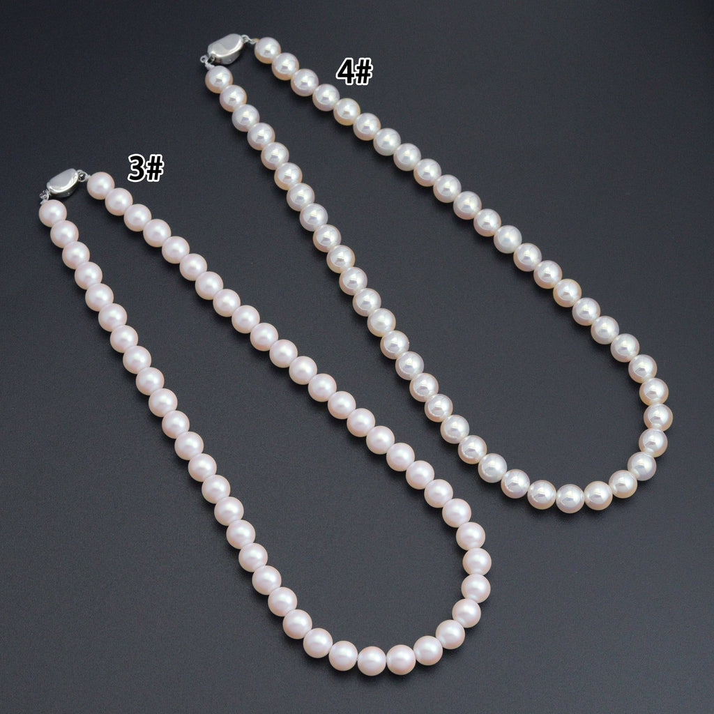 Pearl Adjustable Necklace,Sku#EF693