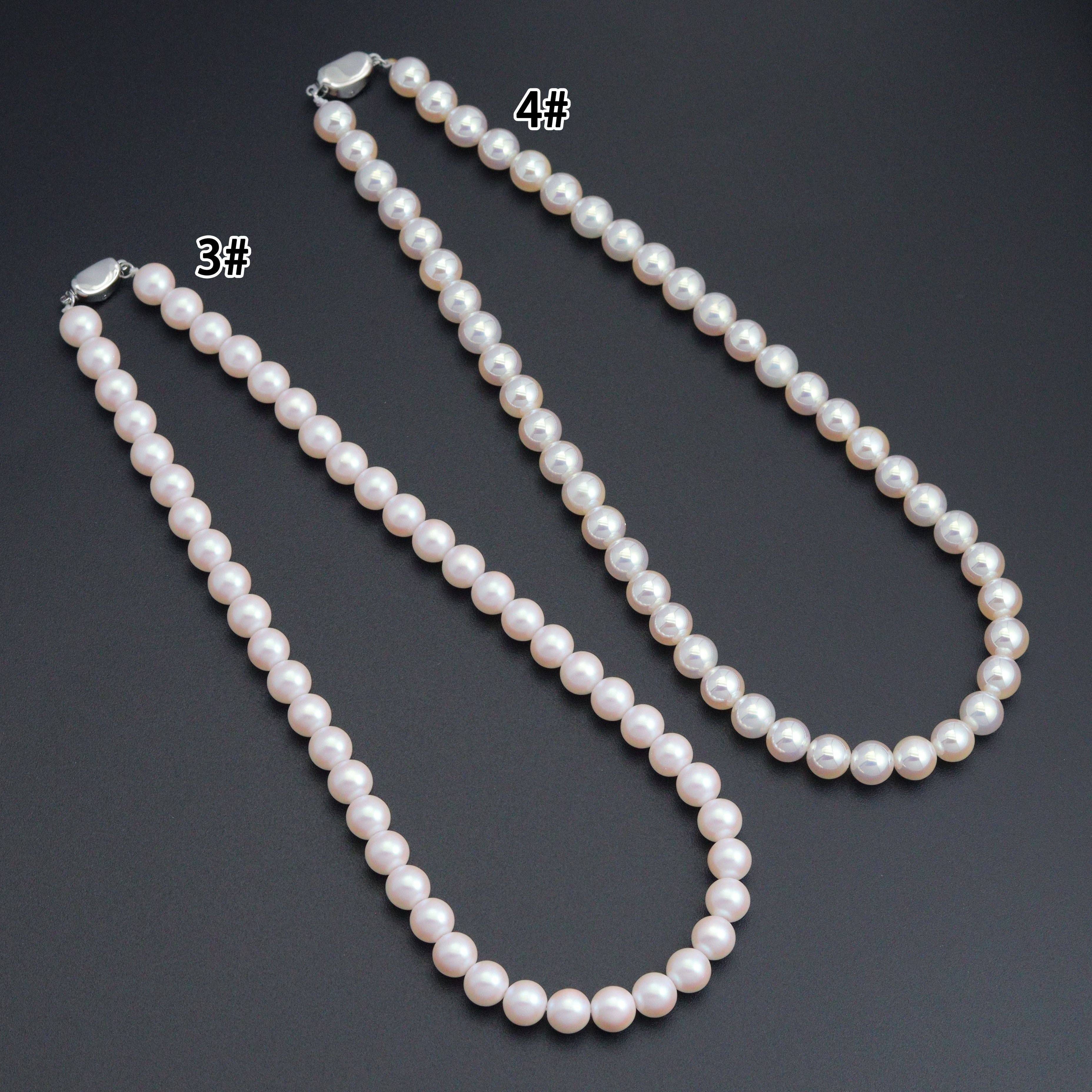Pearl Adjustable Necklace,Sku#EF693