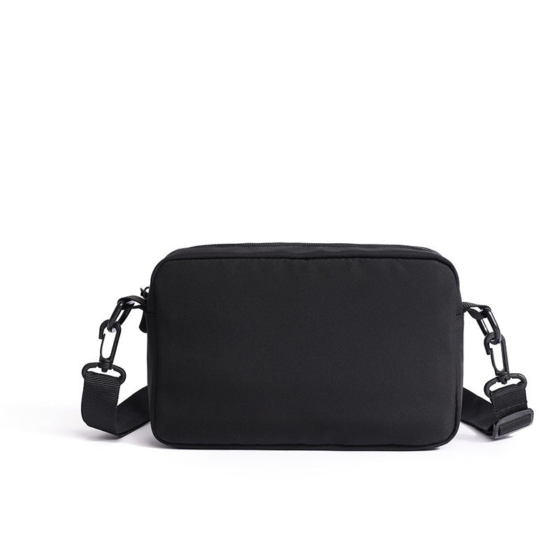 Men's Shoulder Bag Lightweight Nylon Cloth Bag Simple Student Travel Leisure Messenger Bag