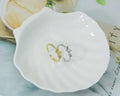 CZ Butterfly Adjustable Ring, Sku#B168