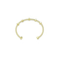 Gold Nut Bolt Adjustable Bracelet cuff, Sku#A281