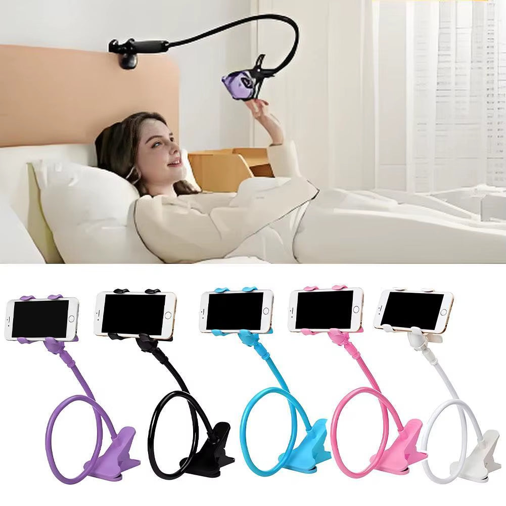 Lazy Desktop Bedside Clip Phone Bracket Flexible Long Arm Mobile Phone Holder Stand Mount for Smartphone A1B9