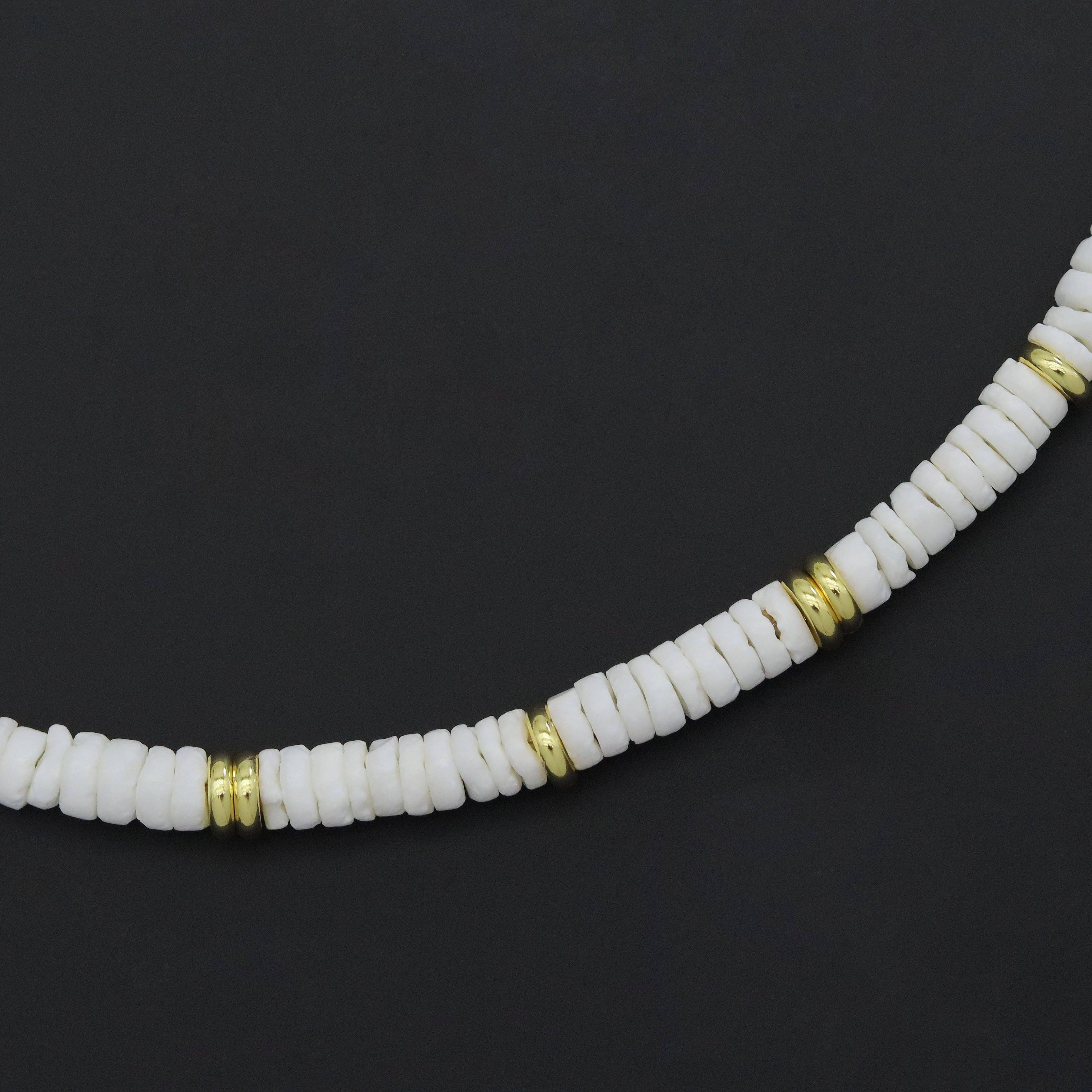 Tridacna Stone Necklace, EF548