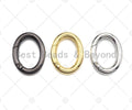 High Quality Large Gold/Silver/Gunmental Spring Clasp, Snap Clip Trigger Clasp, Spring Buckle Clasp, Carabiner Clasp, 26x35mm,sku#K124