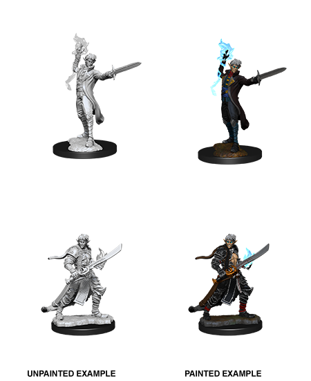 Pathfinder: Figurines Détaillées - Elfe Homme Magus