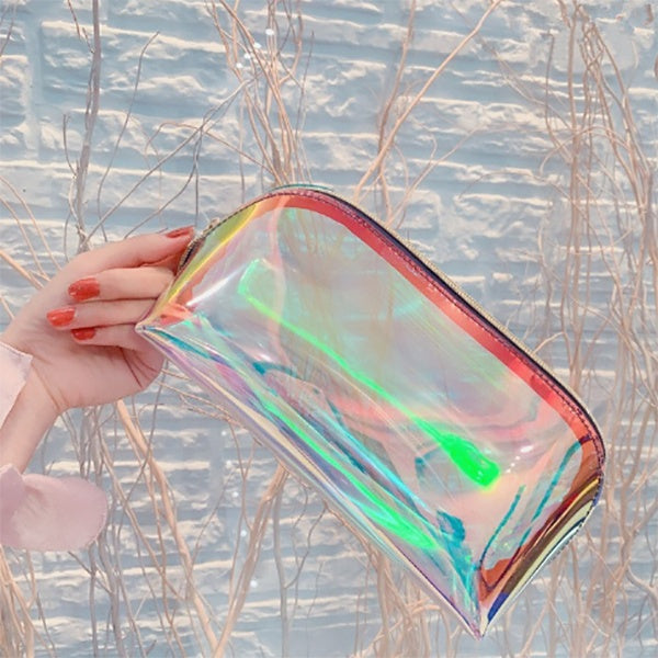 Iridescent Cosmetic Bag