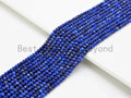 High Quality Natural Lapis Faceted Rondelle Beads,2x3mm bead