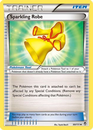 Sparkling Robe 099/111 - XY  Furious Fists