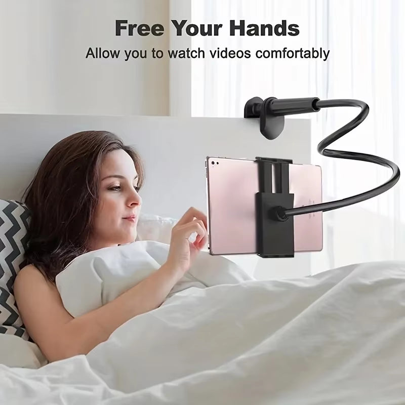 Lazy Bedside Desktop Live Foldable 70Cm Mobile Phone Tablet Clip Stand Headrest Holder for Ipad Samsung Tabs Xiaomi ASUS