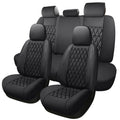 Leather Car Seat Covers,Universal Fit for Most Cars,Suvs and Sedans,Waterproof Luxury Leatherette Cushions, 5 Seats Protectors