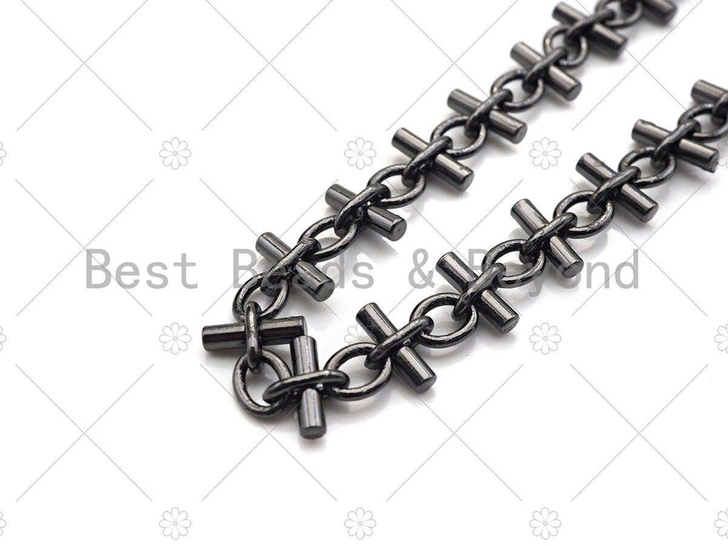 High Quality Hand Made Bar Oval Chain, 18K Real Gold Plated Chain, Wholesale bulk Chain, 8x10mm,sku#M319