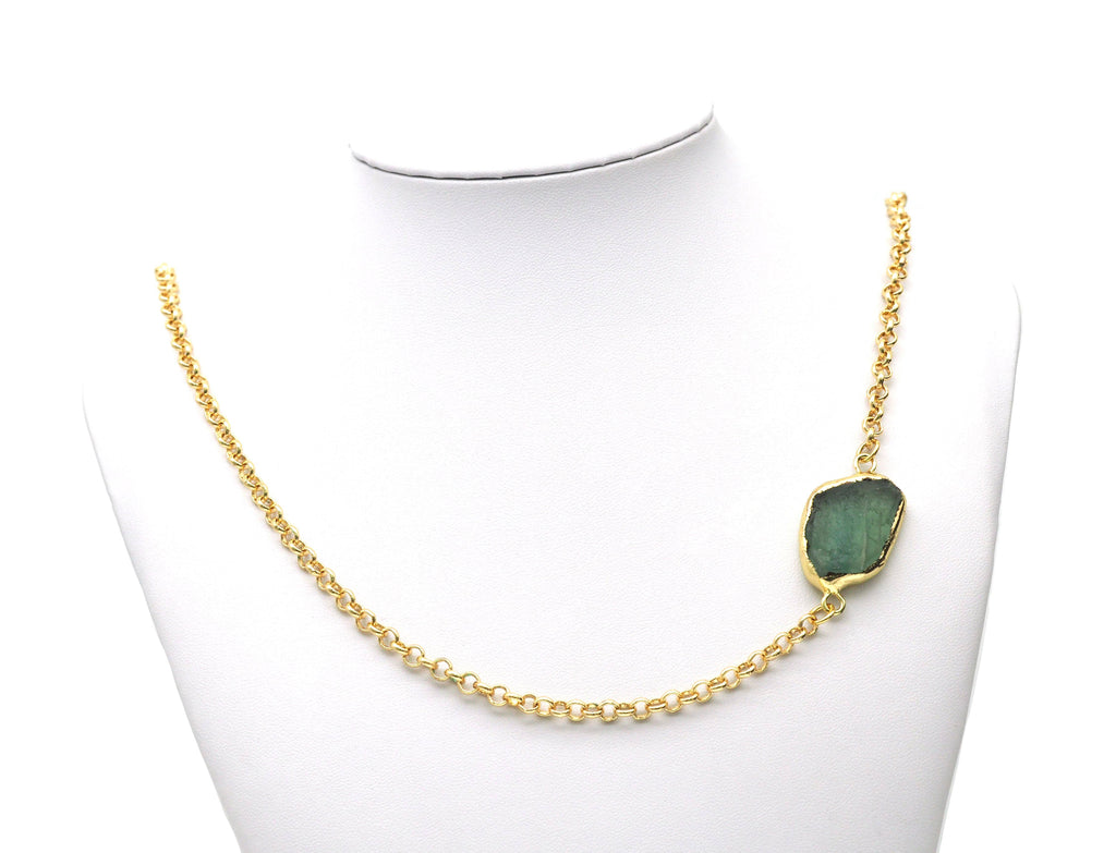 Green Fluorite Pendant, Sku#YT28