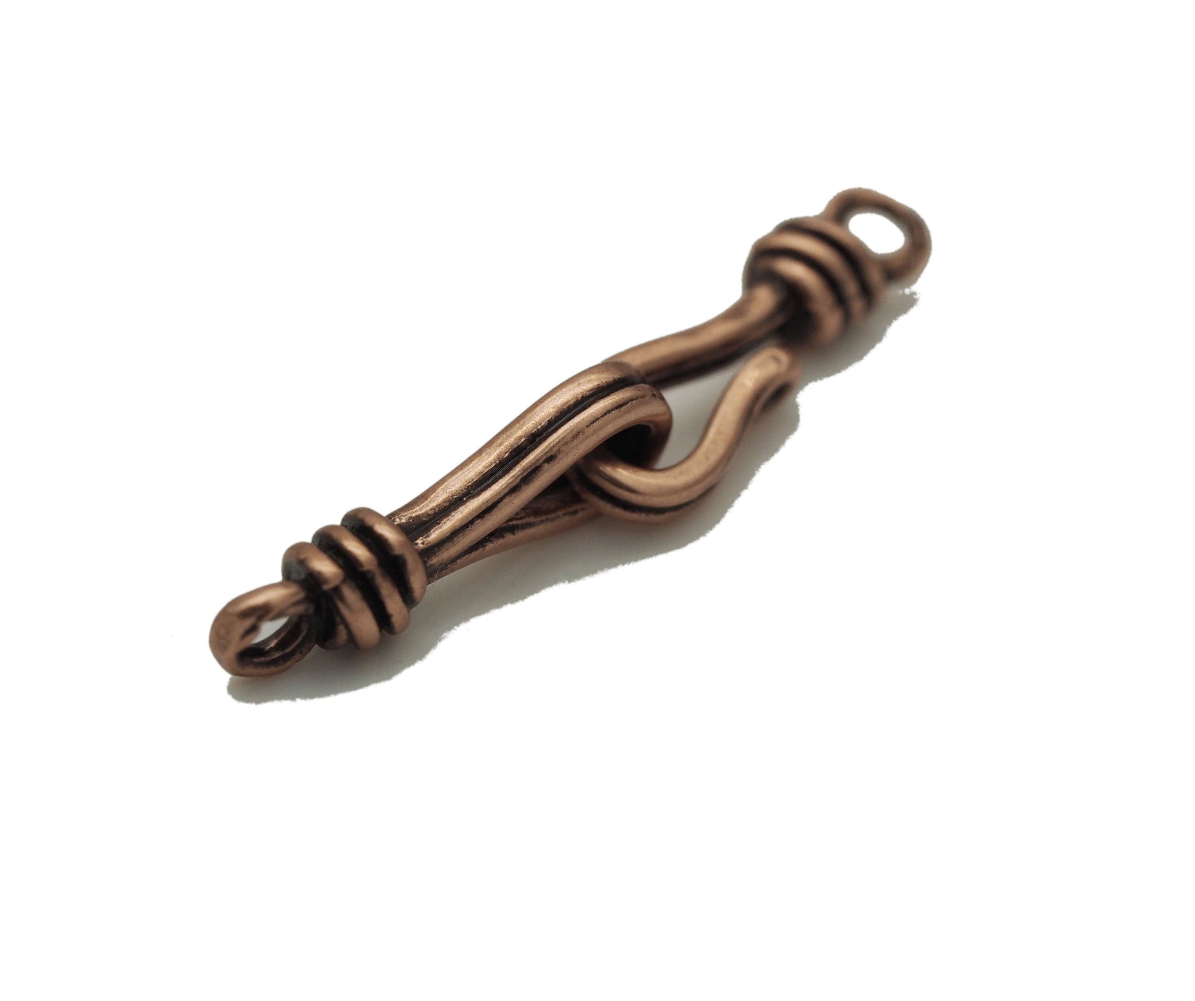 Pothook Hook Clasp, Sku#Y714